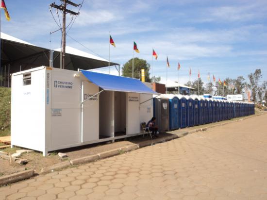 CONTAINER VIP LUXO CHUVEIRO